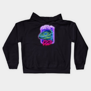 Vintage Lizard Vibes Kids Hoodie